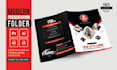 do modern and unique presentation folder design in 24hrs