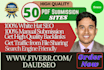 do PDF submission manually to 50 document sharing sites