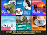 create eye catching facebook posts