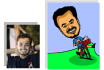 draw funny cartoon caricature from your photo