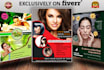 design creative beauty spa salon menu and flyer