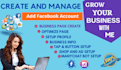 create and optimize facebook business page