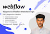 design responsive webflow websites