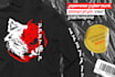 create japanese cyberpunk futuristic design for clothingline
