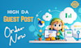 write and publish 35 guest posts to boost your SEO