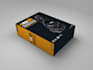 create premium modern product packaging box design