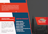create trifold, bifold brochure flyers in 3 hours