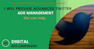do provide advanced twitter ads campaigns and management