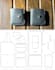 make patterns, template for making leather goods