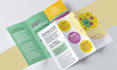 design trifold brochure, pamphlet on medical, health, spa