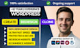 design, redesign or clone website with wordpress, elementor pro, woocommerce