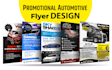 design professional automotive flyer, car wash, auto repair flyer