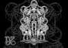 do brutal dark art illustration for band tshirt merchandise