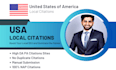 create optimal USA local citations