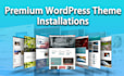 install wordpress theme as original demo content