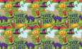 create halloween theme seamless pattern in 1 day