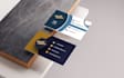 design visiting card and free brochure for business