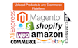 upload products to shopify magento amazon woocommerce