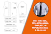do clothing sewing pattern grading dxf PDF