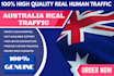 send keyword target australia website traffic with low bounce rate