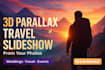 create a cinematic 3d parallax photo slideshow video from your photos