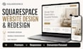 design a premium squarespace website that converts visitors