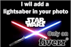add a lightsaber in your picture