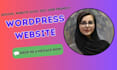 create a podcast website or wordpress website professionally