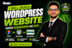 design wordpress website with divi or elementor pro, figma to wordpress