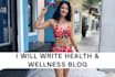 write mental health and wellness blog