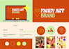 create a modern logo and social media and branding kit