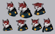 draw furry characters , no ai