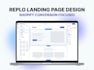 design replo pagefly gempages landing page or convert figma to shopify