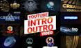 create youtube intro and outro video
