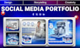 design creative social media posts and animations