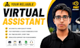 be your VA for admin support, data entry, and research