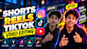 do long, short form video editing for reels, youtube, tiktok