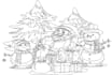 draw line art for  making an image for you