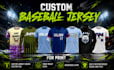 do design sublimation baseball apparel in 24 hours