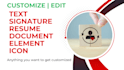 customize any element in your image