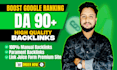 provides high authority da 90 plus SEO dofollow backlinks