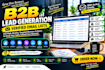 do b2b lead generation, email list, linkedin leads