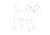 draw line art continuous simple modern 24 hour