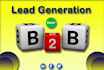 do targeted b2b leads generation and business leads manually