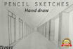 do professional pencil sketch art, custom drawings and portraits