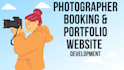 design your photography booking and portfolio  website