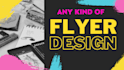 design eye catchy business flyer and brochure