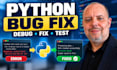fix bugs and errors in your python script or application