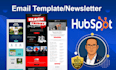 develop hubspot email newsletter template