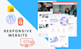 develop your customized responsive wordpress website design